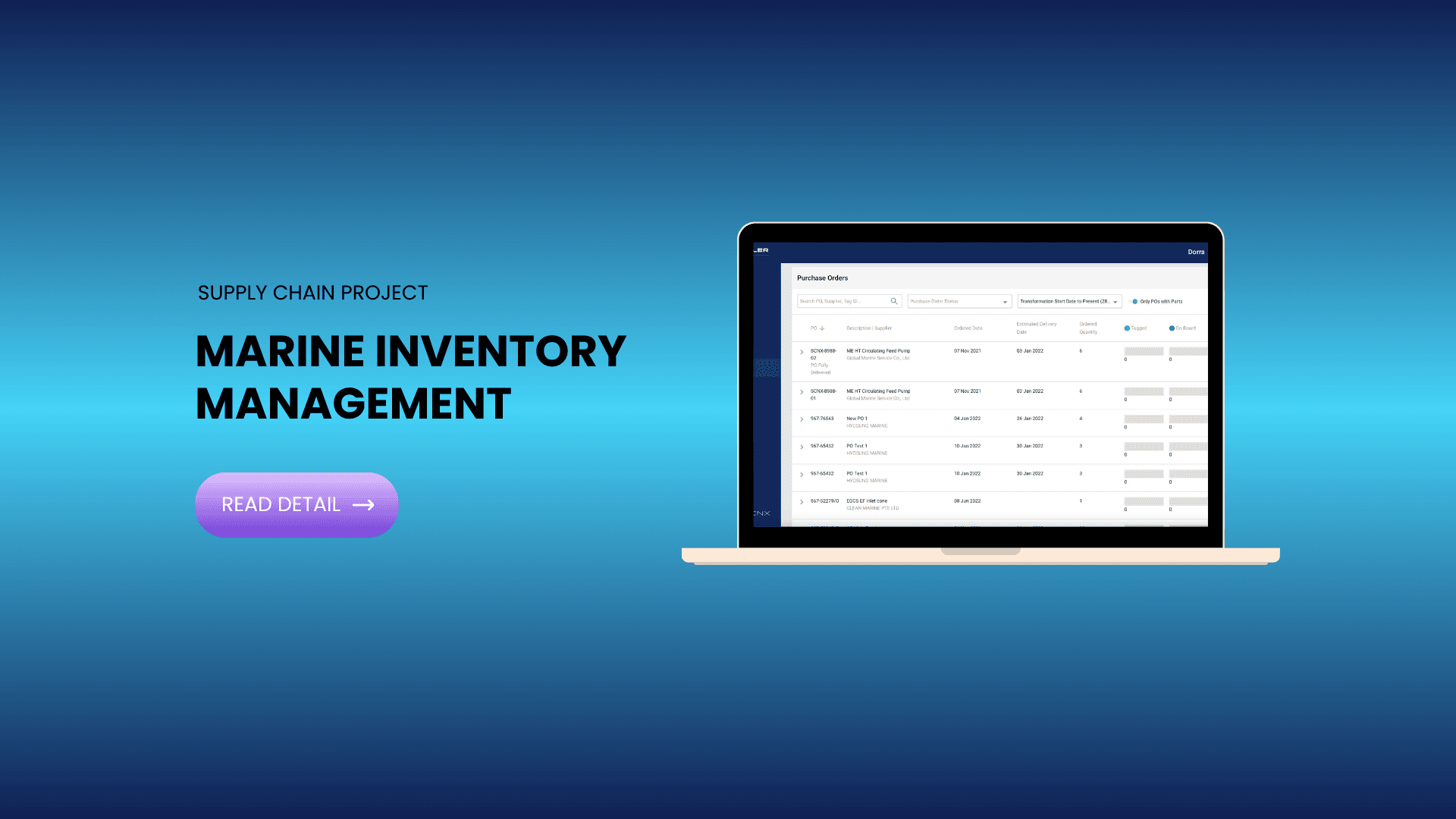 Marine Inventory Management