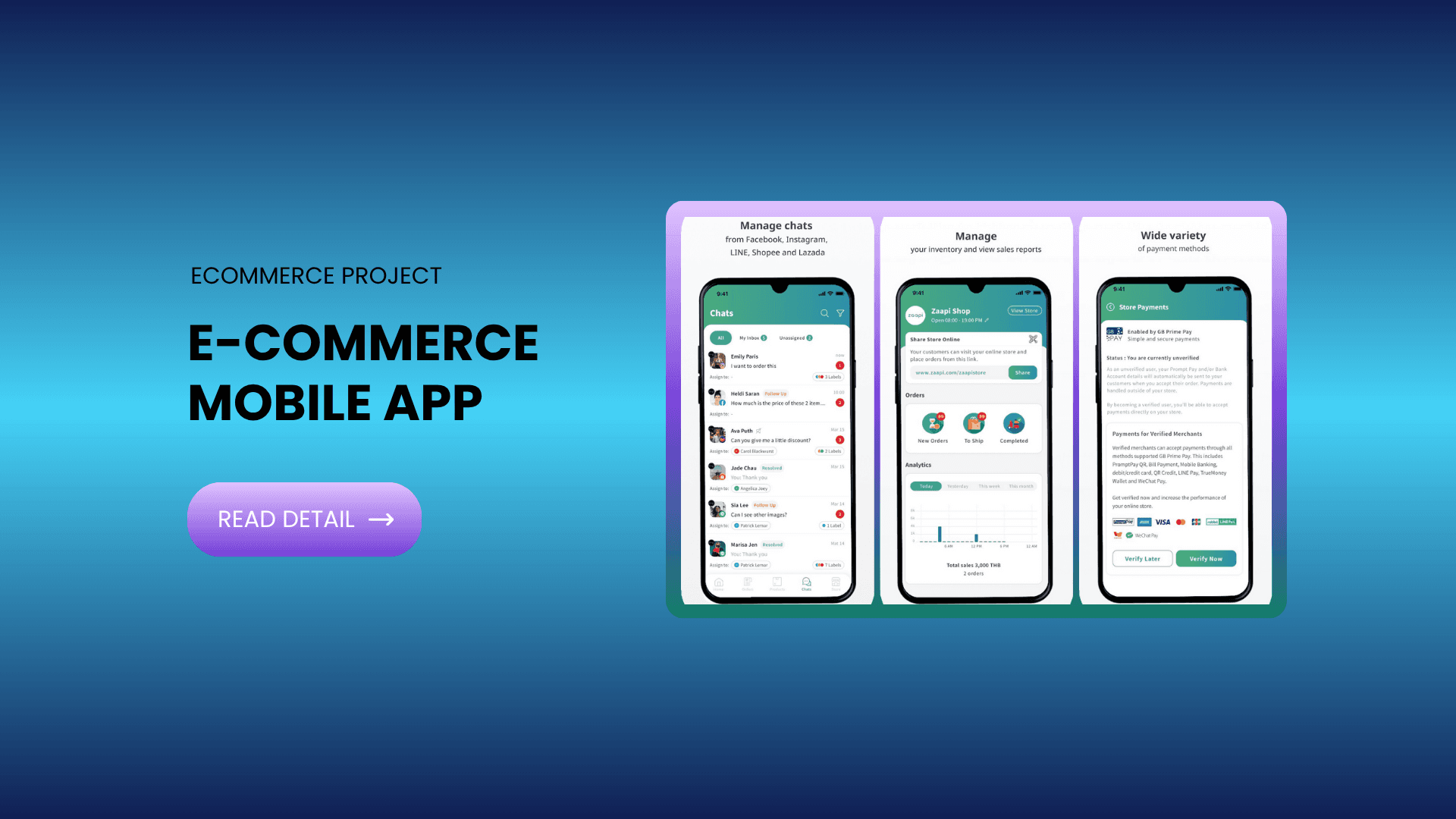E-commerce Enablement Mobile App