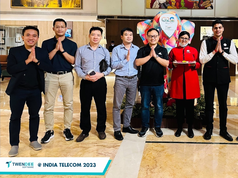Twendee Tham Dự Hội Nghị Triển Lãm India Telecom Lần Thứ 17