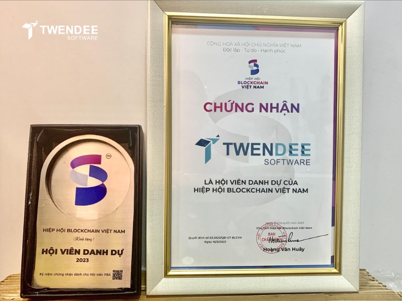 Twendee trở thành hội viên danh dự của Hiệp Hội Blockchain Việt Nam 
